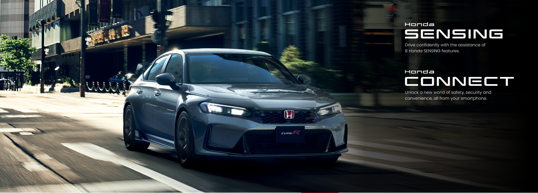 Honda Civic Type-R Sensing and Connect